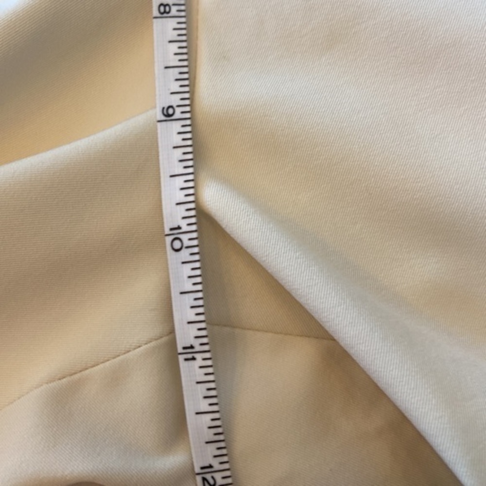 Cache cream high waisted size 6 pants vintage , zip at ankle‎ - Picture 10 of 12